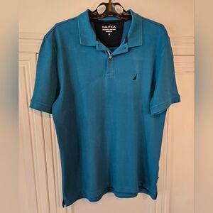 Nautica Men's Teal Polo Shirt